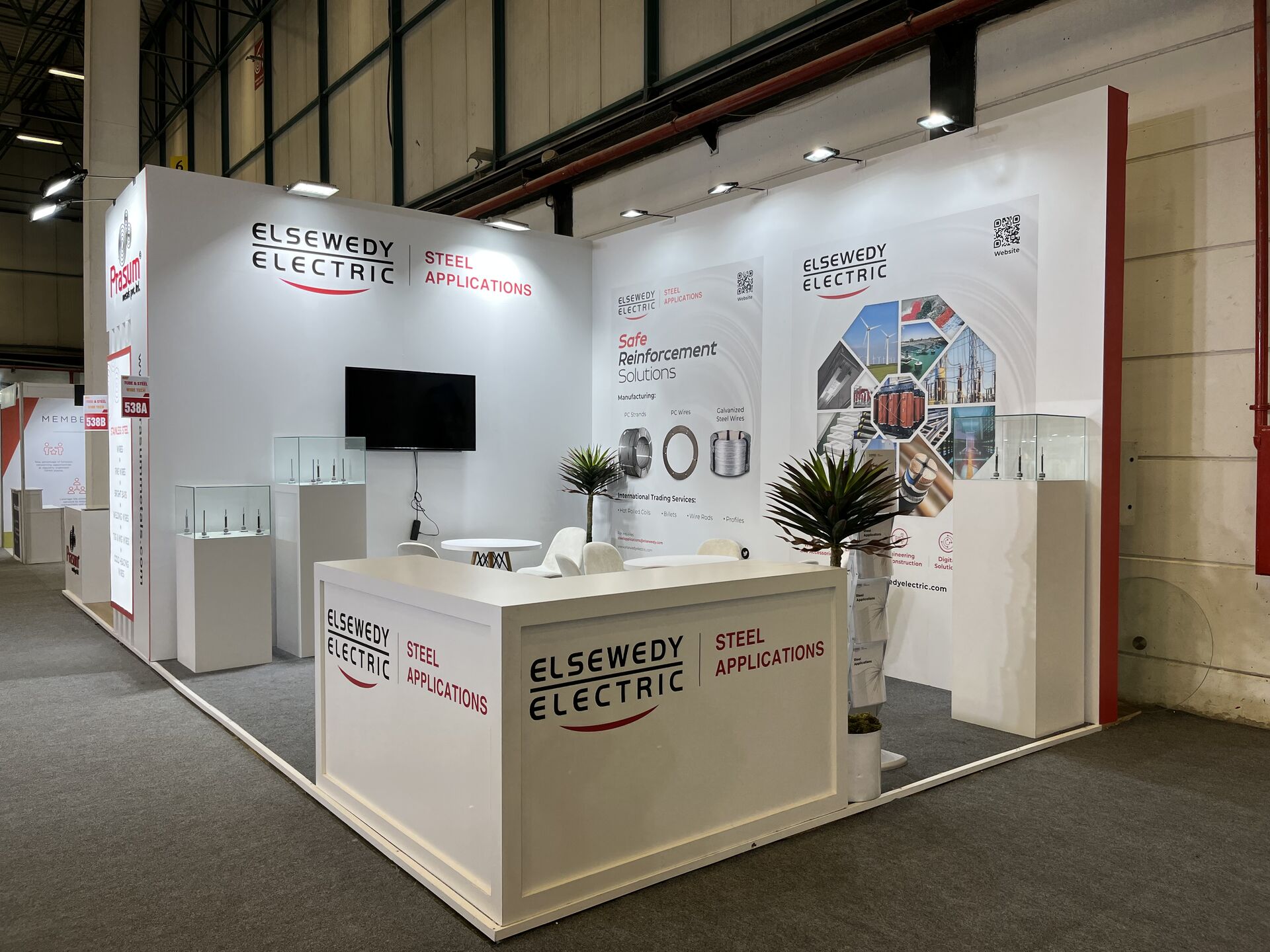 Elsewedy Messestand — Istanbul